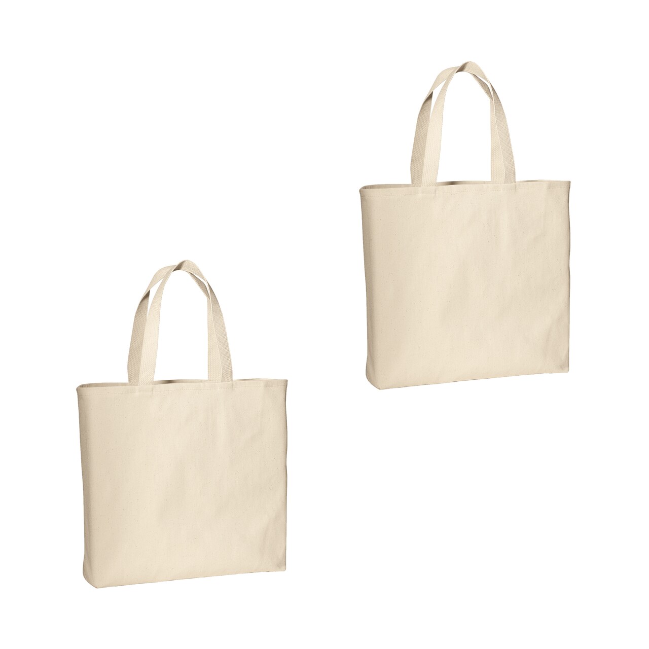 Multipack Heavy Canvas Twill Convention Bag | Reusable Blank Party Favor Tote Bags for Daily Use | Raheev®